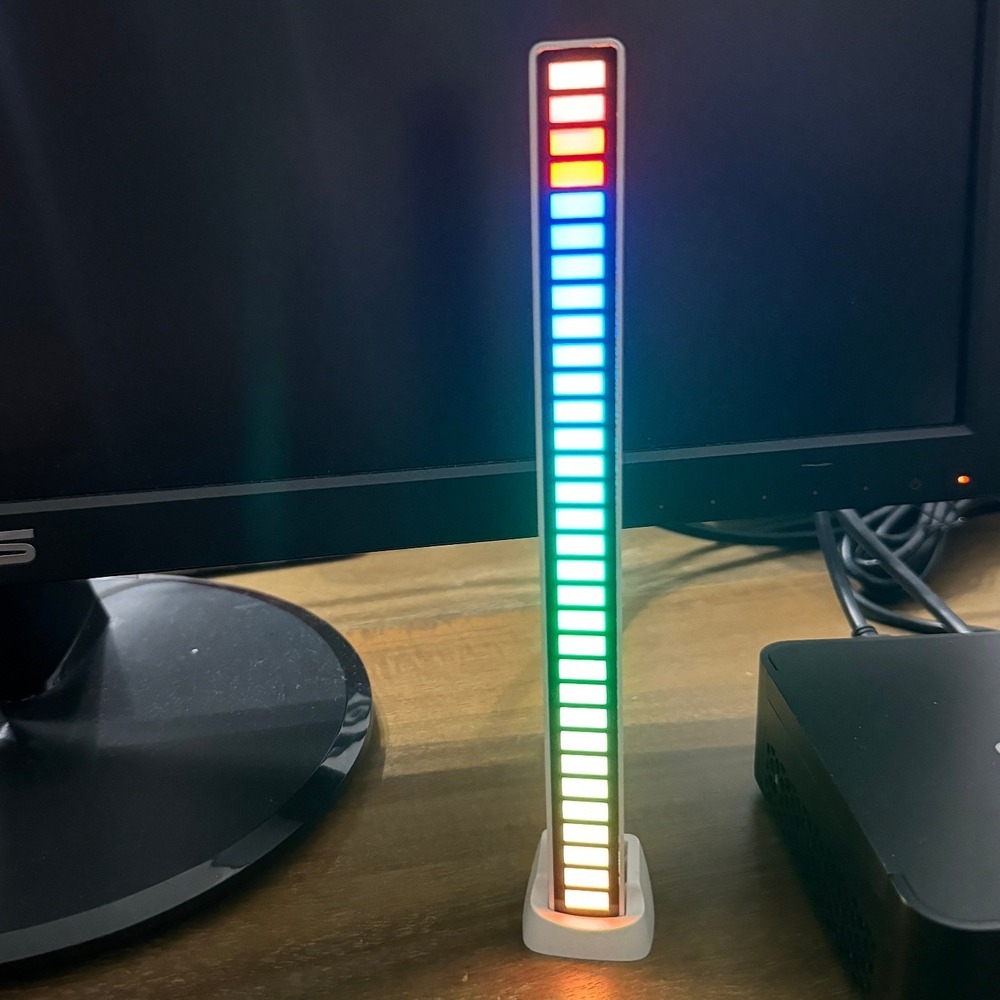 Portable LED Light Bar RGB Color Changing Mode Speed Bright USB-C Rechargeable